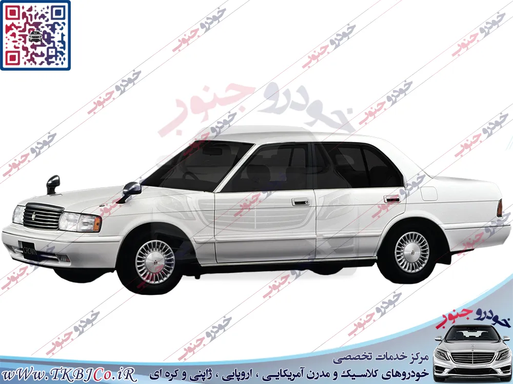 جلو پنجره کروم Toyota Crown JZS133
